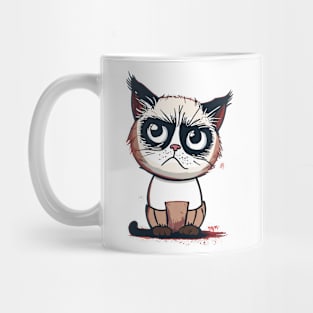 Meow-gical Mischief Maker: Cat Comic Shirt Mug